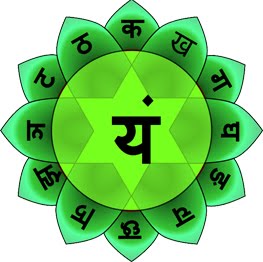 The fourth Chakra is Anahata, associated with the color green and the element of Air blog about Yoga, Tantra, Kashmir Shaivism, Advaita Vedanta and Hindu spirituality