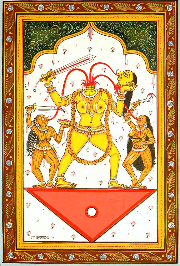 The sixth Great Cosmic Wisdom is Chinnamasta, the headless goddess.
blog about Yoga, Tantra, Kashmir Shaivism, Advaita Vedanta and Hindu spirituality